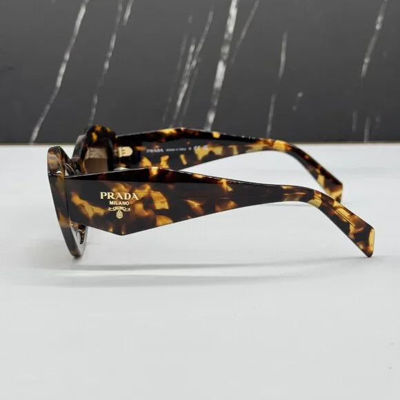 NEW PR07YS VAU6S1 PRADA HONEY HAVANA WOMEN PRADA SUNGLASSES SPR 07Y